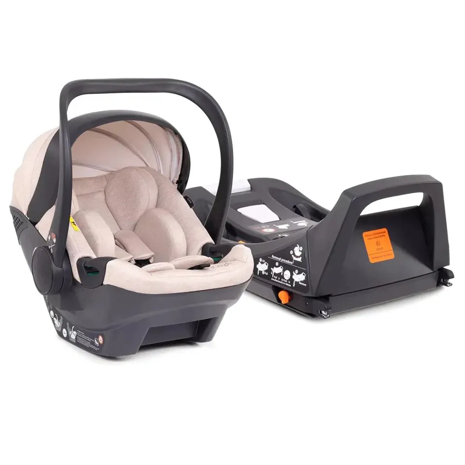 BOXED ICANDY COCOON CAR SEAT & BASE - LATTE 