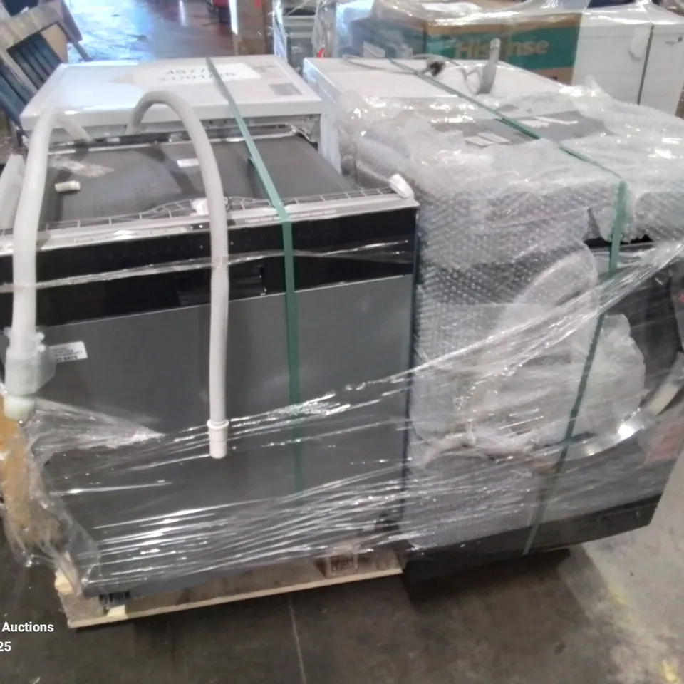 PALLET OF APPROXIMATELY 4 UNPROCESSED RAW RETURN WHITE GOODS TO INCLUDE;