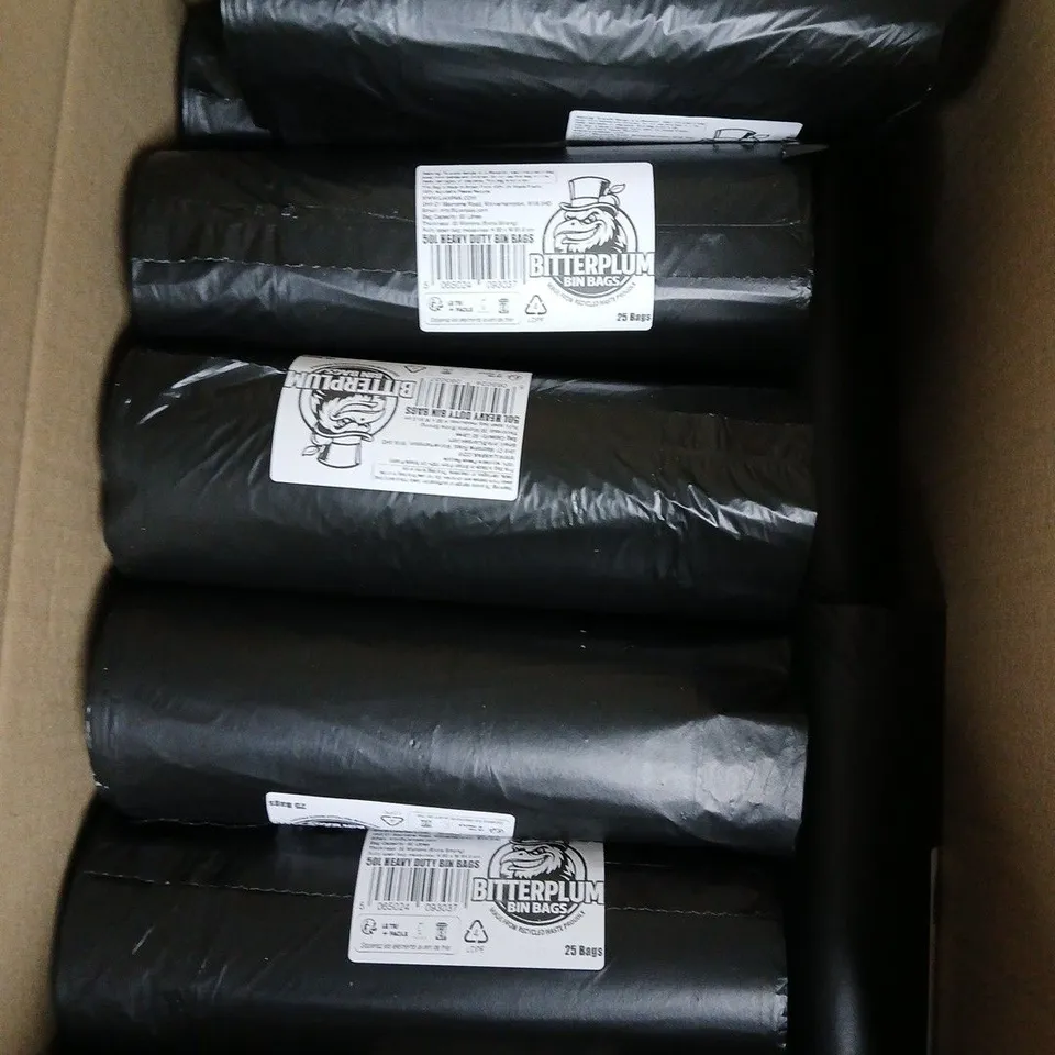 APPROXIMATELY 30 ROLLS OF ASSORTED LIANPAK HEAVY DUTY BIN BAGS 