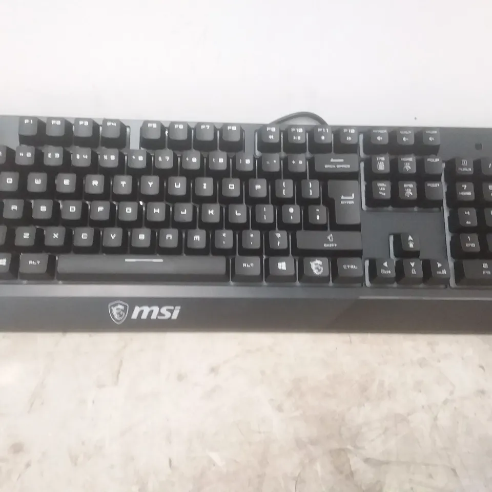 BOXED MSI VIGOR GK30 GAMING KEYBOARD
