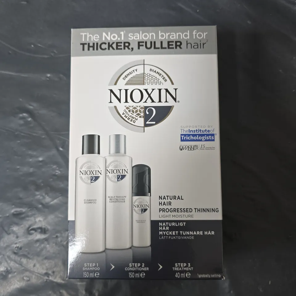 NIOXIN NATURAL HAIR PROGRESSED THINNING LIGHT MOISTURE KIT