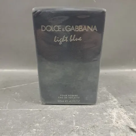 BOXED AND SEALED DOLCE & GABANNA LIGHT BLUE POUR HOMME EAU DE TOILETTE 125ML 