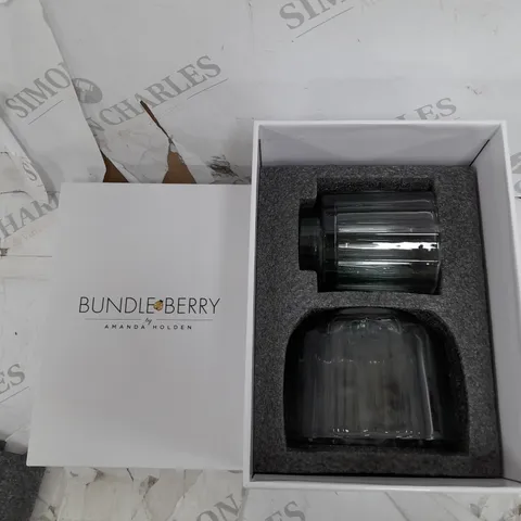 BUNDLEBERRY 2 IN 1 GLASS TEALIGHT HOLDER 