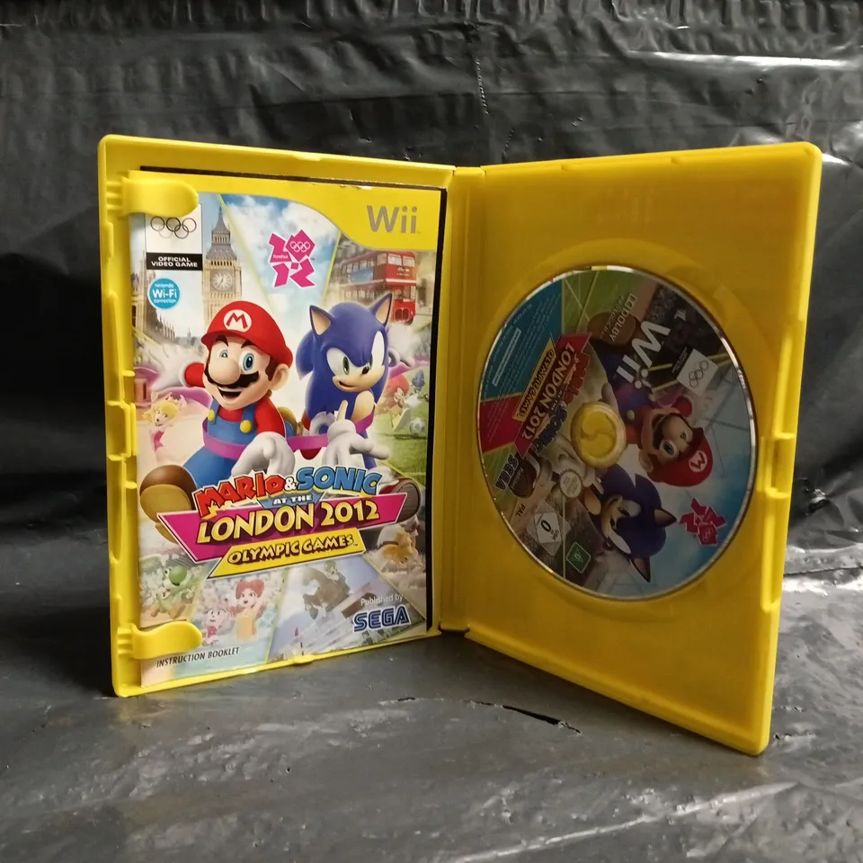 MARIO & SONIC AT THE LONDON 2012 OLYMPIC GAMES NINTENDO WII VIDEO GAME