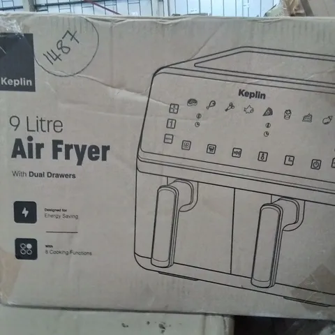 BOXED KEPLIN 9 LITRE AIR FRYER 