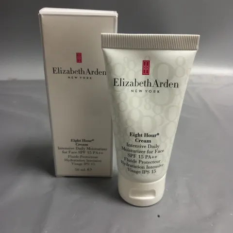 ELIZABETH ARDEN EIGHT HOUR INTENSIVE DAILY FACIAL MOISTURISER SPF 15 50ML