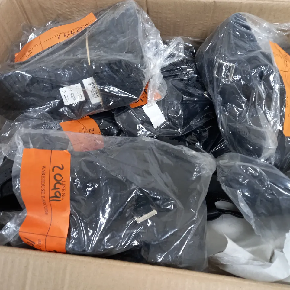 APPROXIMATELY 14 PAIRS OF LILLEY GIRLS SCHOOL SHOE IN BLACK SIZE 2 