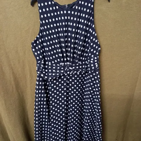 ROMAN POLKA DOT DRESS SIZE 16