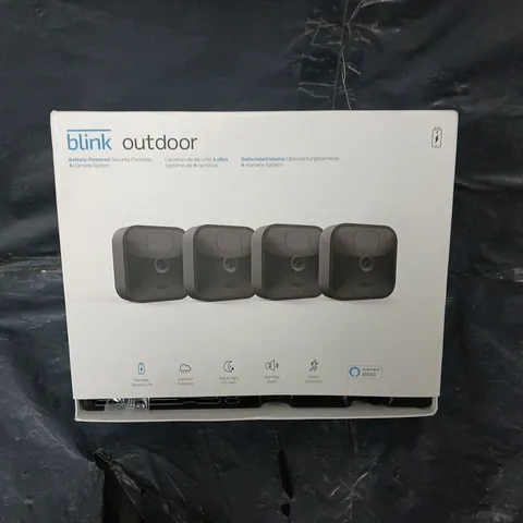 BLINK OUTDOOR BATTERY POWERED SECURITY CAMERAS