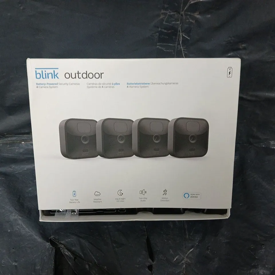 BLINK OUTDOOR BATTERY POWERED SECURITY CAMERAS