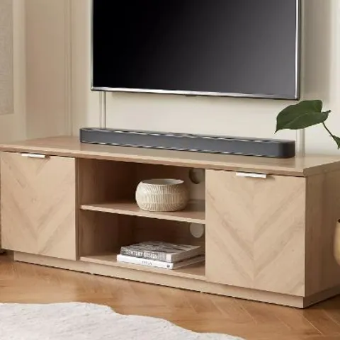 KENTFORD 2 DOOR TV UNIT - FITS UP TO 55 INCH TV