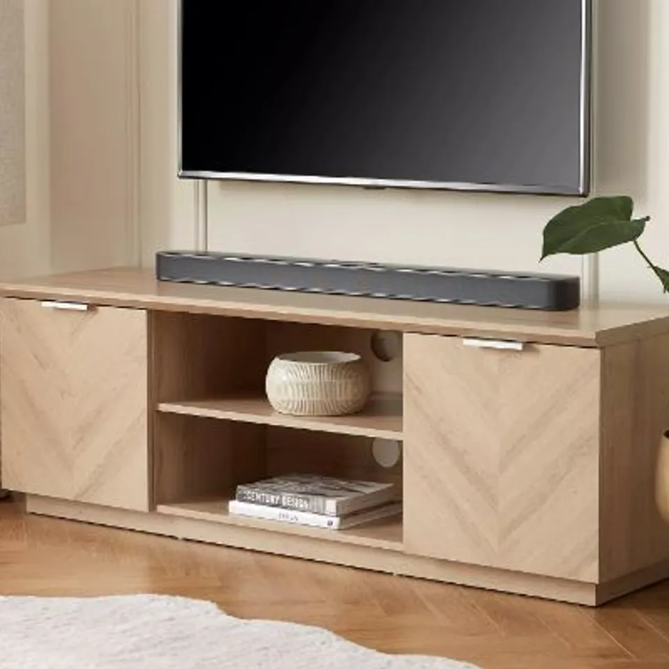 KENTFORD 2 DOOR TV UNIT - FITS UP TO 55 INCH TV
