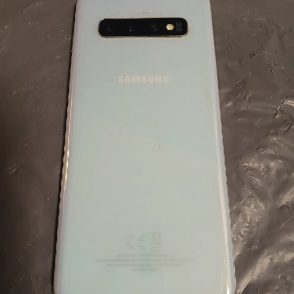 UNBOXED SAMSUNG MOBILE PHONE IN BLUE - SM-G97EF