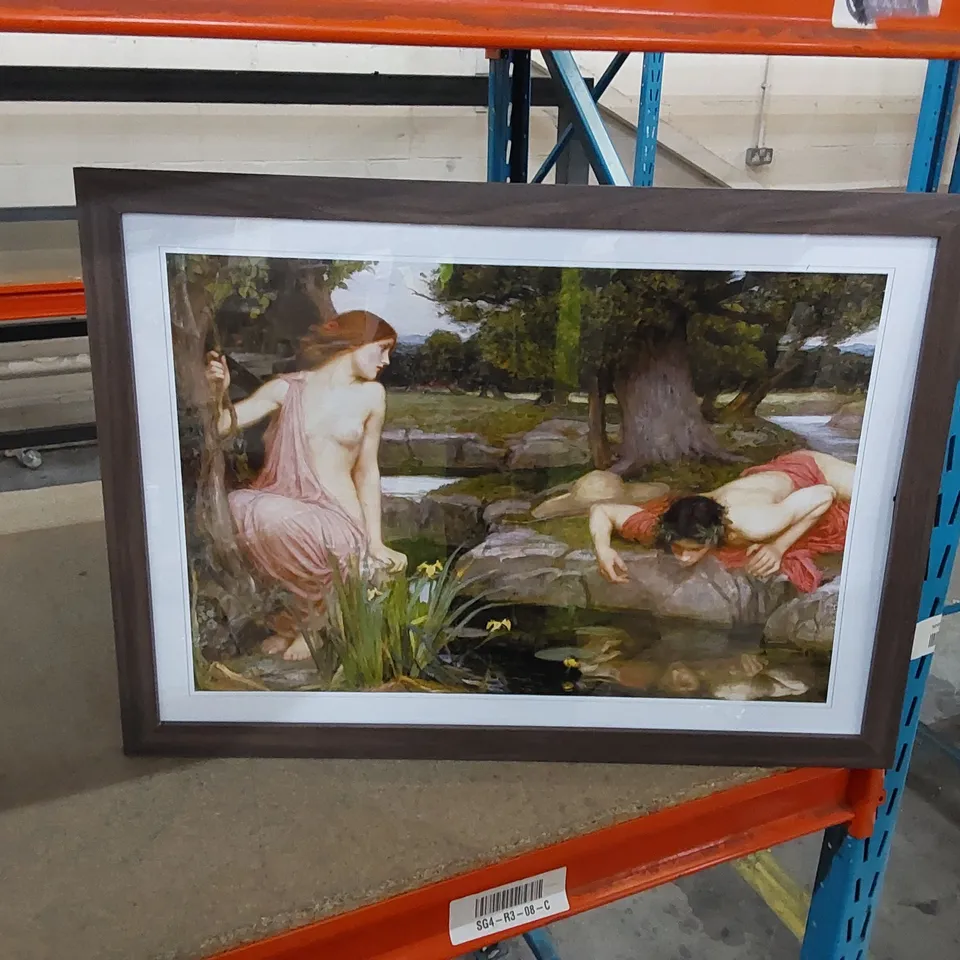 JOHN WILLIAM WATERHOUSE- SINGLE PICTURE FRAMED 