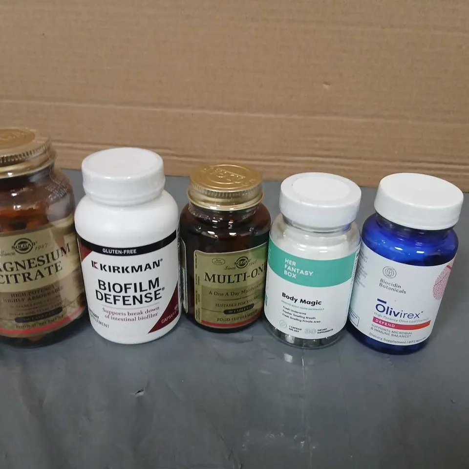 APPROXIMATELY 30 ASSORTED VITAMINS AND DIETARY SUPPLEMENTS BUNDLE INCLUDING MACUDOPA NIGHT, NMN, GLUCOSAMINE, COLLAGEN AND TESTOSTERONE BOOSTER