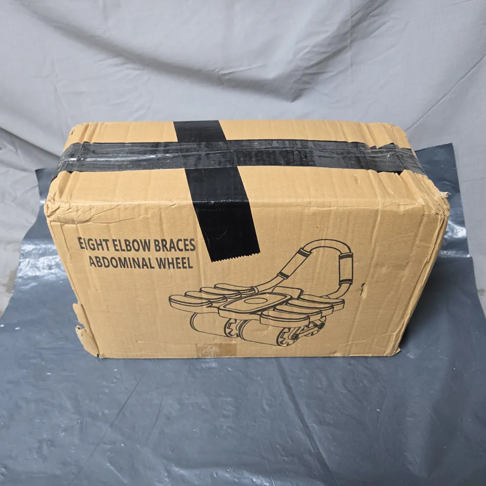 ABDOMINAL WHEEL EXERCISE DEVICE WITH EIGHT WHEELS – BOXED