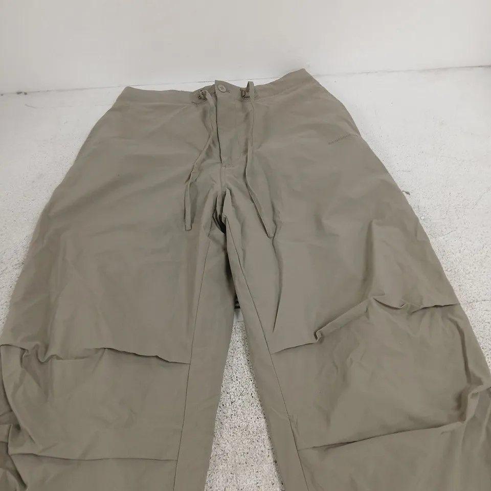 AN ACTION A DAY FLEECE-LINED PARATROOPER PANTS – KHAKI, SIZE M