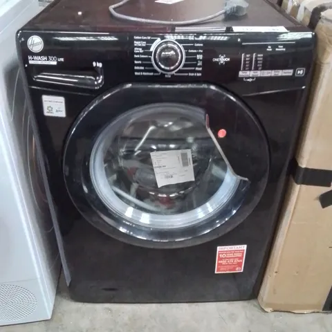 HOOVER H3W492DABB41-80 H-WASH 300 LITE WASHING MACHINE - BLACK