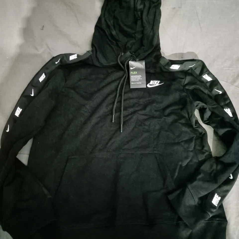 NIKE RUNNING HOODIE – BLACK, UK XXL (XXL) – HOODED SWEATSHIRT