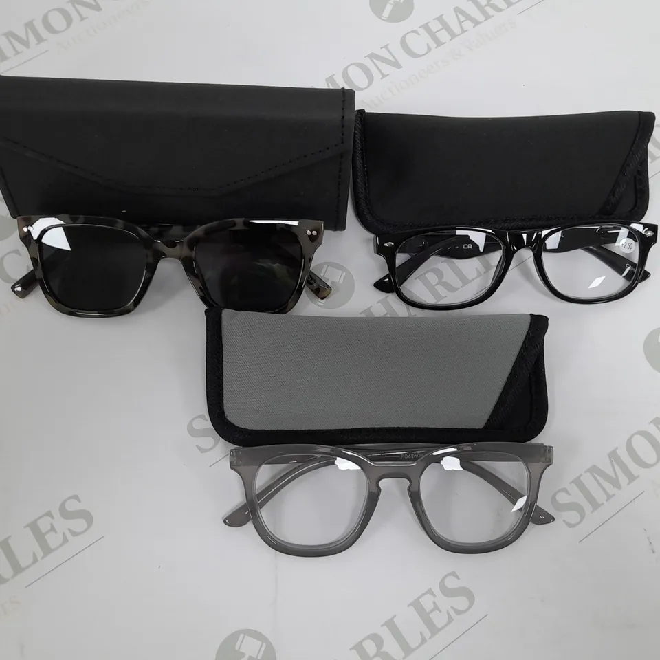 BOXED HUMMINGBIRD POLARISED SUNGLASSES & READER 3PC SET