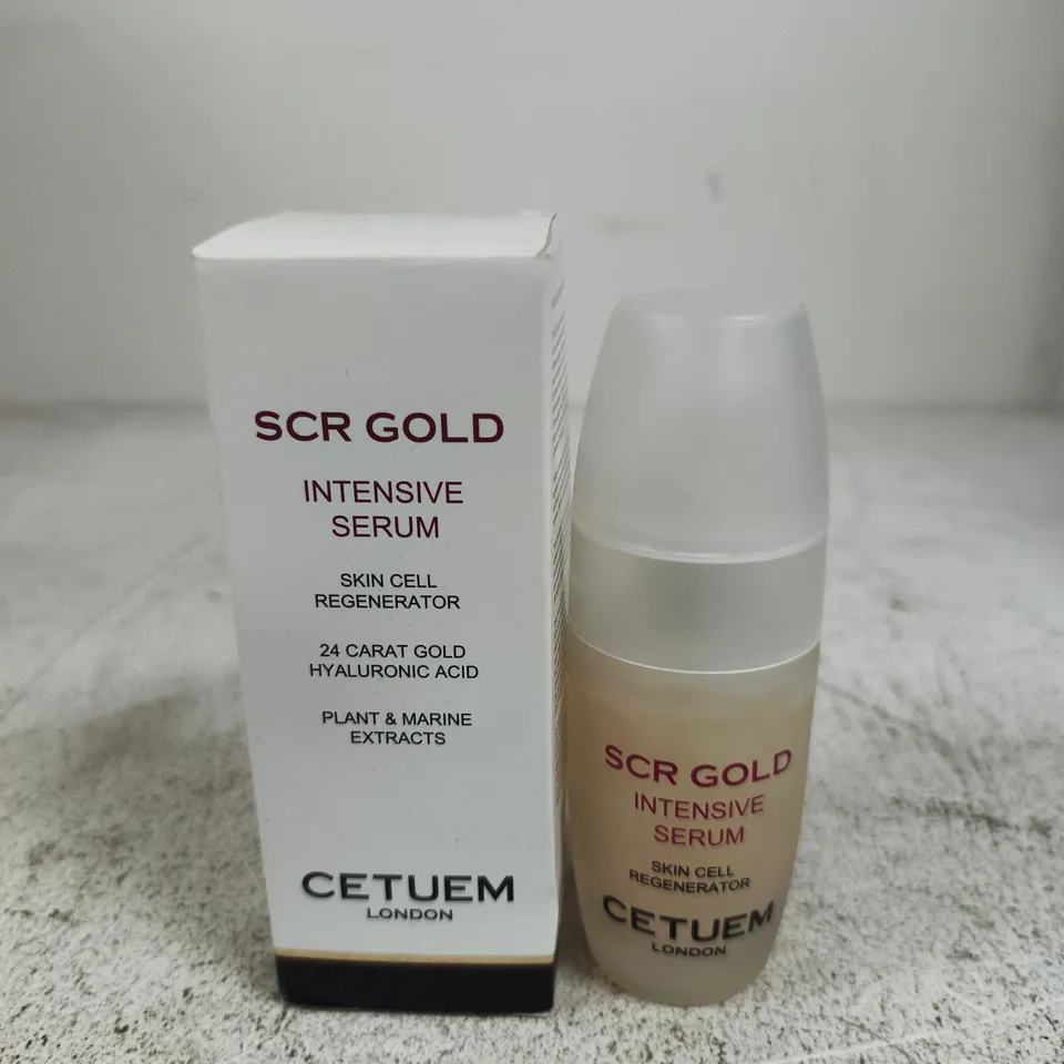 CETUEM LONDON SCR GOLD INTENSIVE SERUM – 50ML