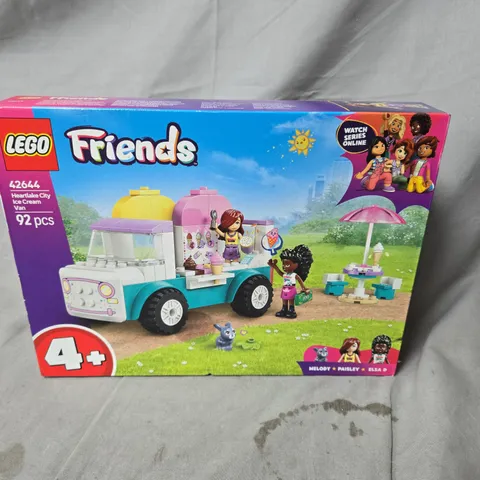 LEGO FRIENDS 42644 HEARTLAKE CITY ICE CREAM VAN – 92 PCS, AGE 4+