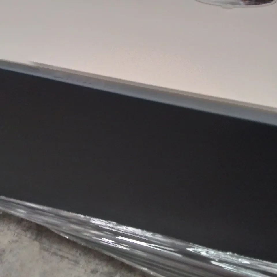 BOXED AS NEW CALYPSO ONETA SINGLE DRAWER WH VANITY UNIT IN ANTHRACITE SHADOW - 1180X380X600MM