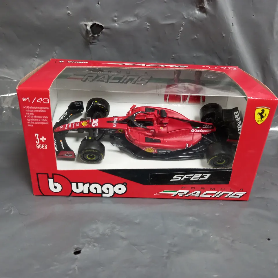 BURAGO FORMULA RACING - FERRARI- SCALE 1/43