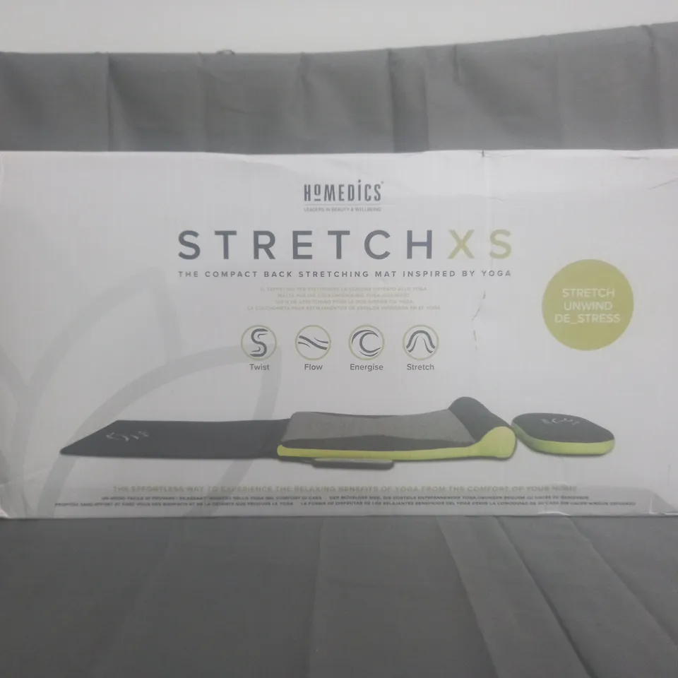 BOXED HOMEDICS STRETCH XS COMPACT BACK STRETCHING MAT TYM-500-EU