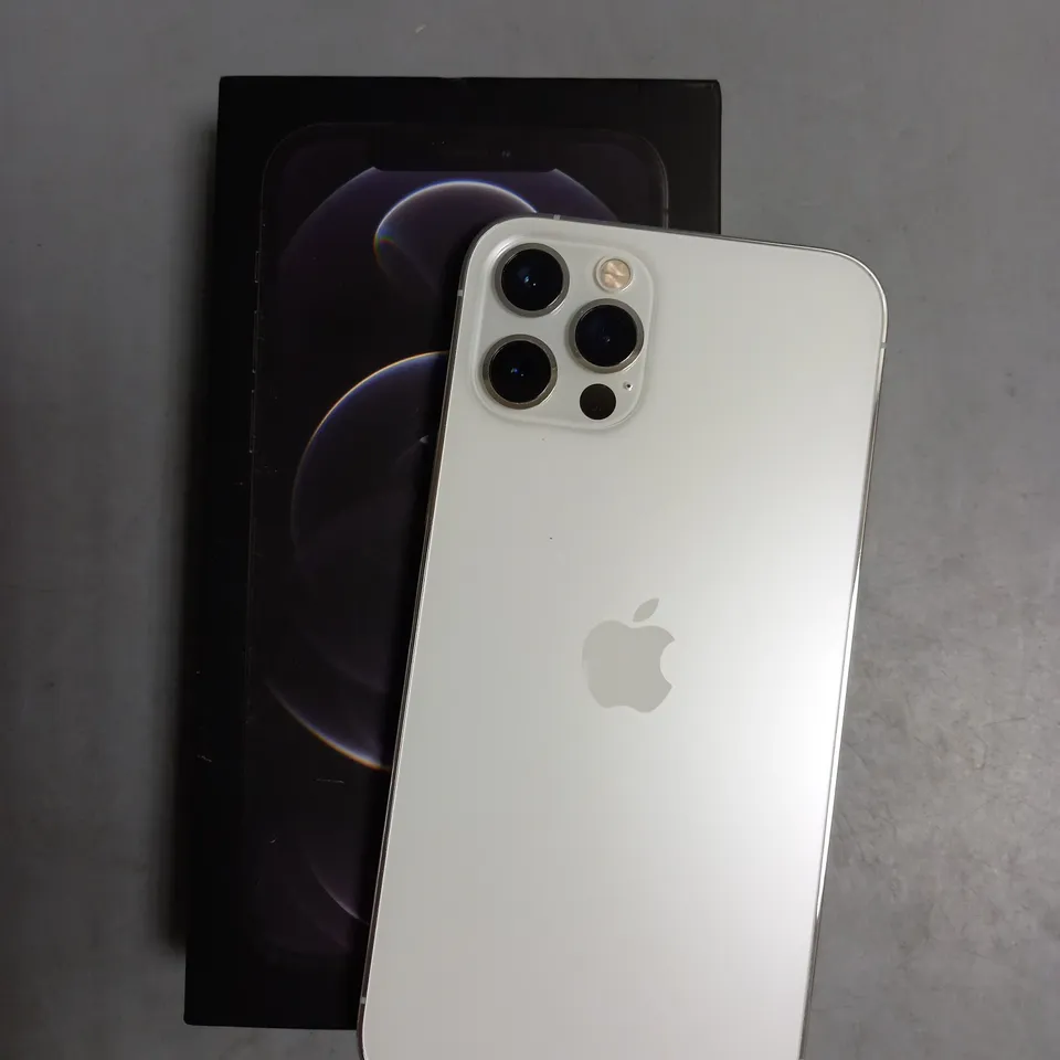 BOXED IPHONE 12 PRO 128GB IN SILVER