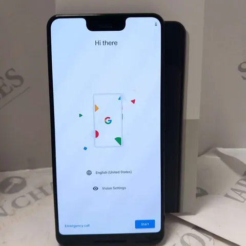 BOXED GOOGLE PIXEL 3XL MOBILE PHONE