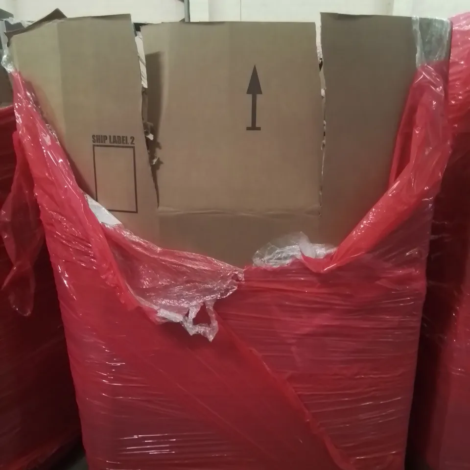 PALLET OF ASSORTED HOUSEHOLD AND ELECTRICAL ITEMS TO INCLUDE ELECTRIC VEHICLE CHARGER, TOYS AND KEYBOARD 