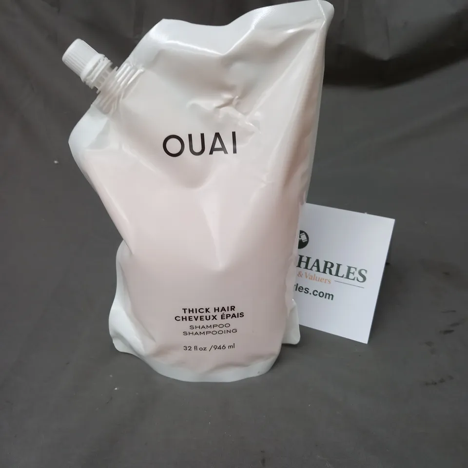 OUAI THICK HAIR SHAMPOO REFILL 946ML - COLLECTION ONLY