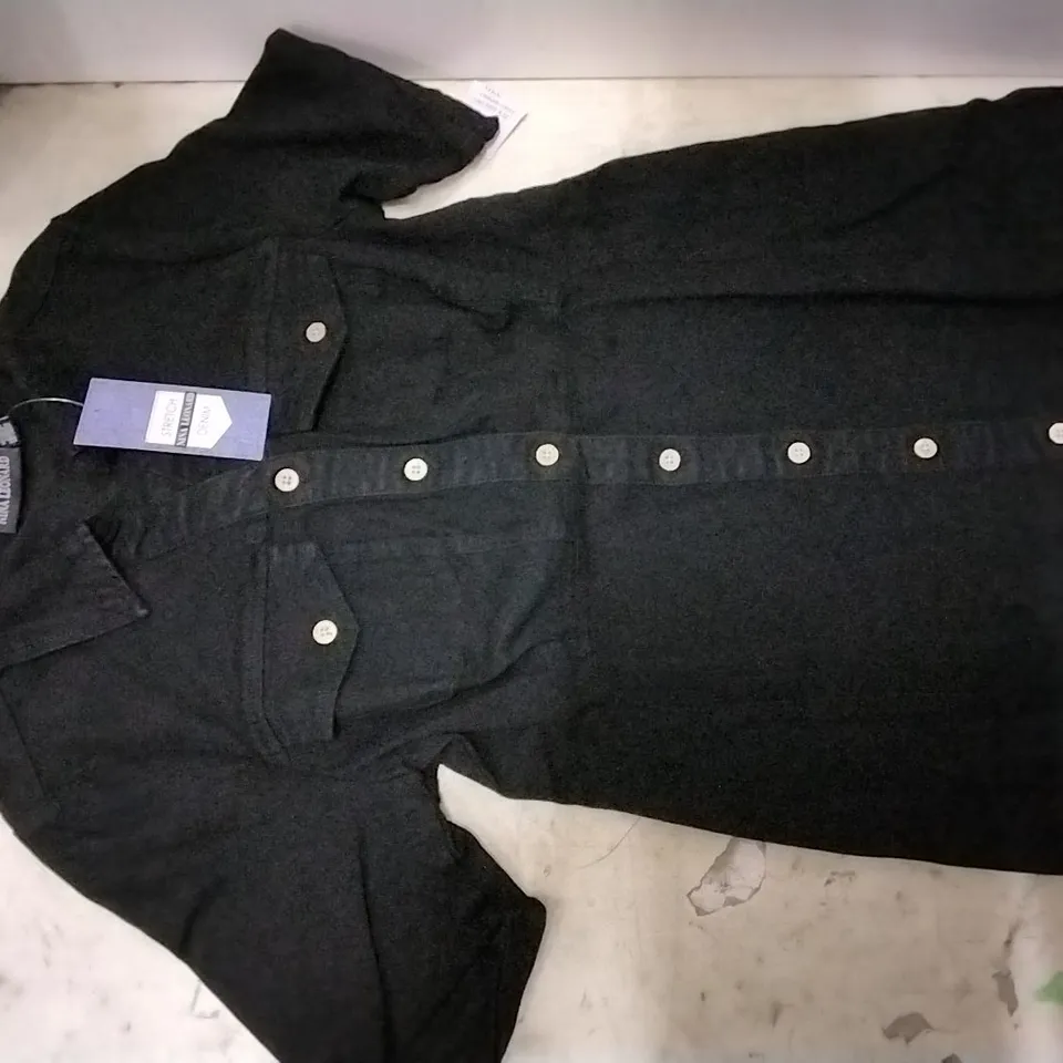 BOX CONTAINING NINA LEONARD DENIM DRESS SIZE XL , 8 PCS 