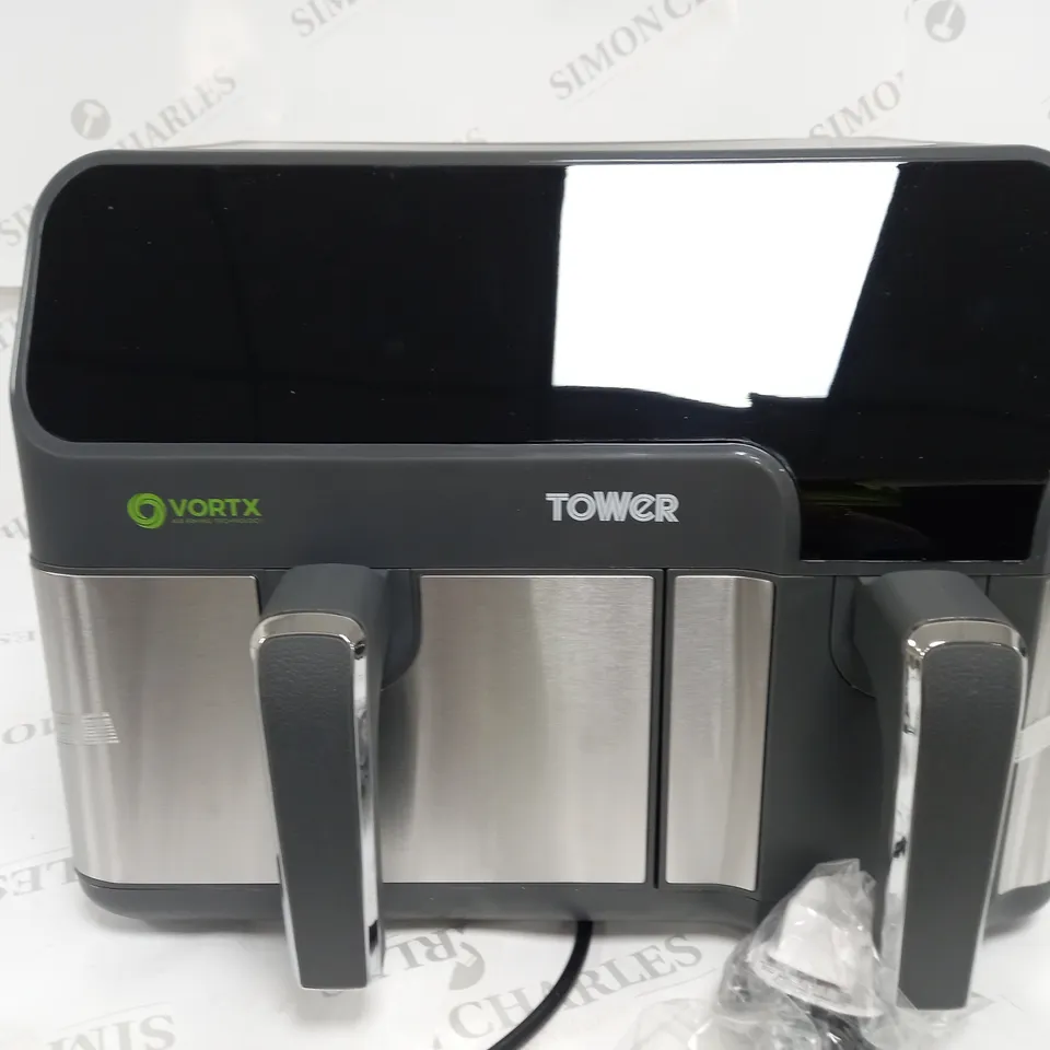 BOXED TOWER VORTEX T17099 ECO DUO DIGITAL AIRFRYER