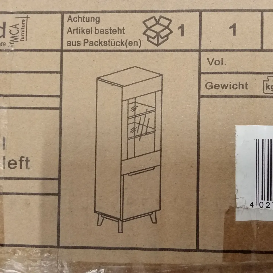 BRAND NEW BOXED DISPLAY CABINET (1 BOX)