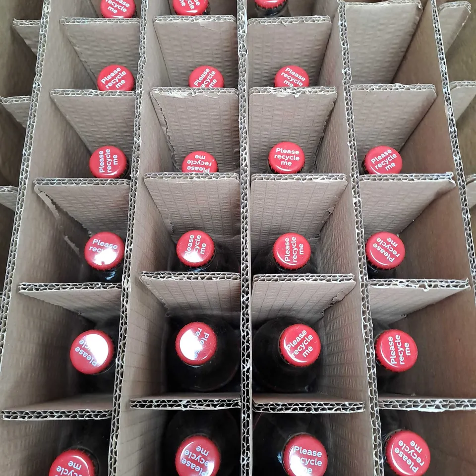 COCA-COLA APPROX 20 GLASS BOTTLES 330ML - COLLECTION ONLY 