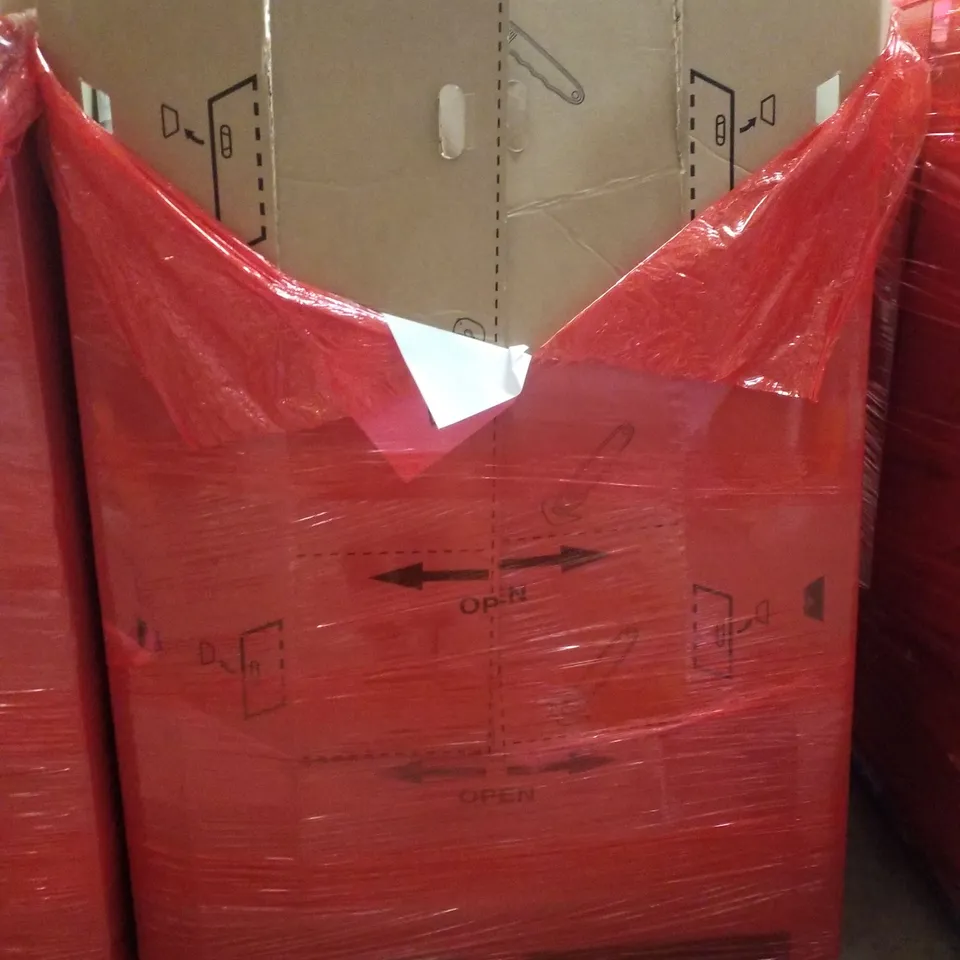 PALLET CONTAINING ASSORTED PRODUCTS INCLUDING SAKURA RICE COOKER, CHILDRENS TRIKE, WHITE BOARD STICKER, LED MOON LIGHT & CEILING FAN WITH LIGHTS