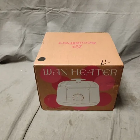 BOXED ACCUEILPORT WAX HEATER IN BLACK