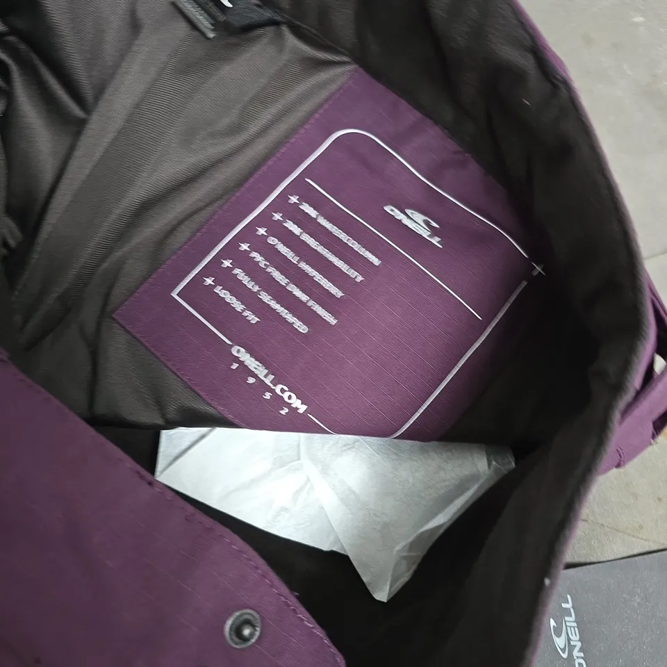 ONEILL SNOW PANTS IN AUBERGINE - LARGE