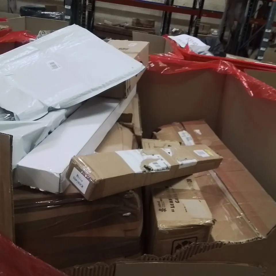 PALLET OF ASSORTED HOUSEHOLD GOODS AND PRODUCTS TO INCLUDE;TOILET SEAT,MAKEUP MIRROR,KIDS TOY