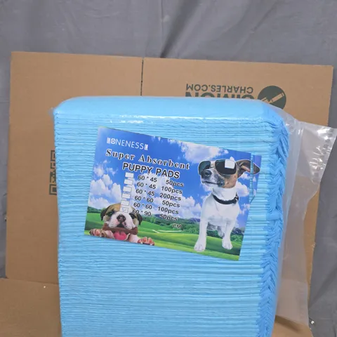 LONENESSU PUPPY PADS – BLUE PACK, 60 X 45 CM (50–100 PCS)