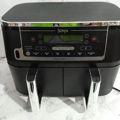 BOXED NINJA FOODI MAX 9.5L DUAL ZONE AIRFRYER AF451UK