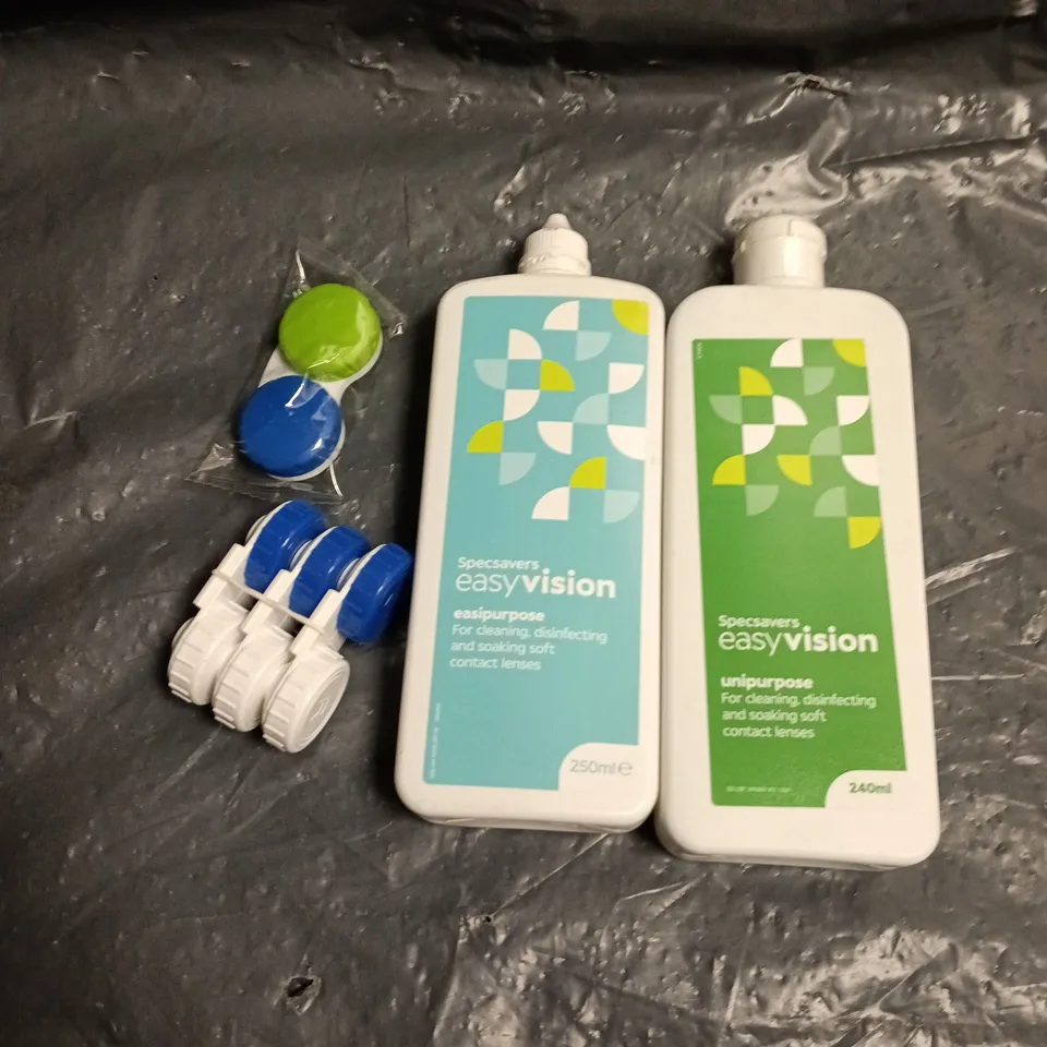 APPROXIMATELY 15 ASSORTED CONTACT LENS SOLUTION PRODUCTS - COLLECTION ONLY 