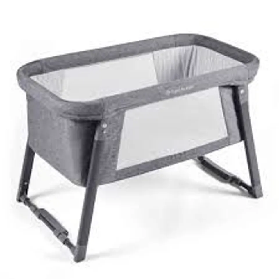 ICKLE BUBBA MINI ROCKER CRIB - SPACE GREY - COLLECTION ONLY