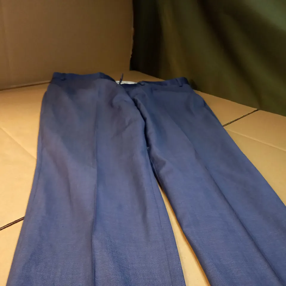 AUTOGRAPH TAILORED BLUE SUIT TROUSERS - SIZE W40/L33