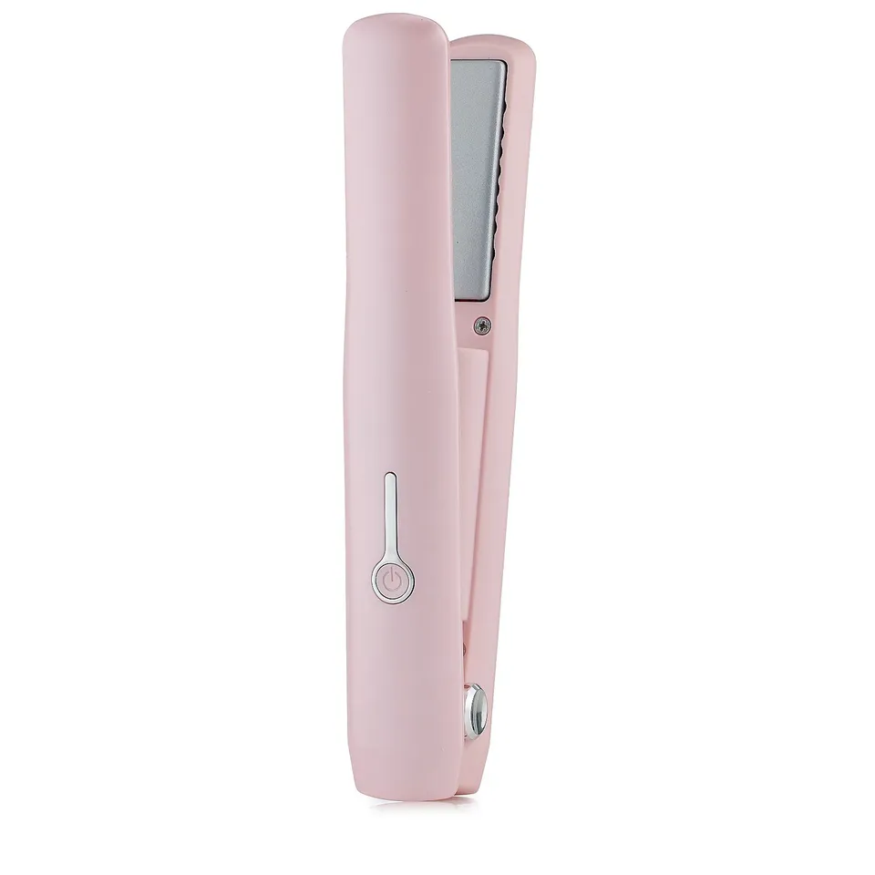 SIMPLY BEAUTY CORDLESS COMPACT STRAIGHTENER IN PINK