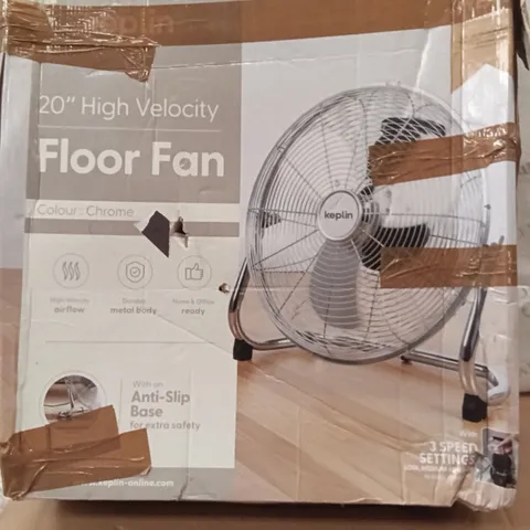 BOXED KEPLIN 20" FLOOR FAN
