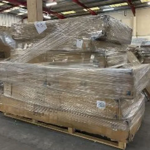 LARGE PALLET OF ASSORTED FURNITURE PARTS - MOSTLY TABLE PARTS 