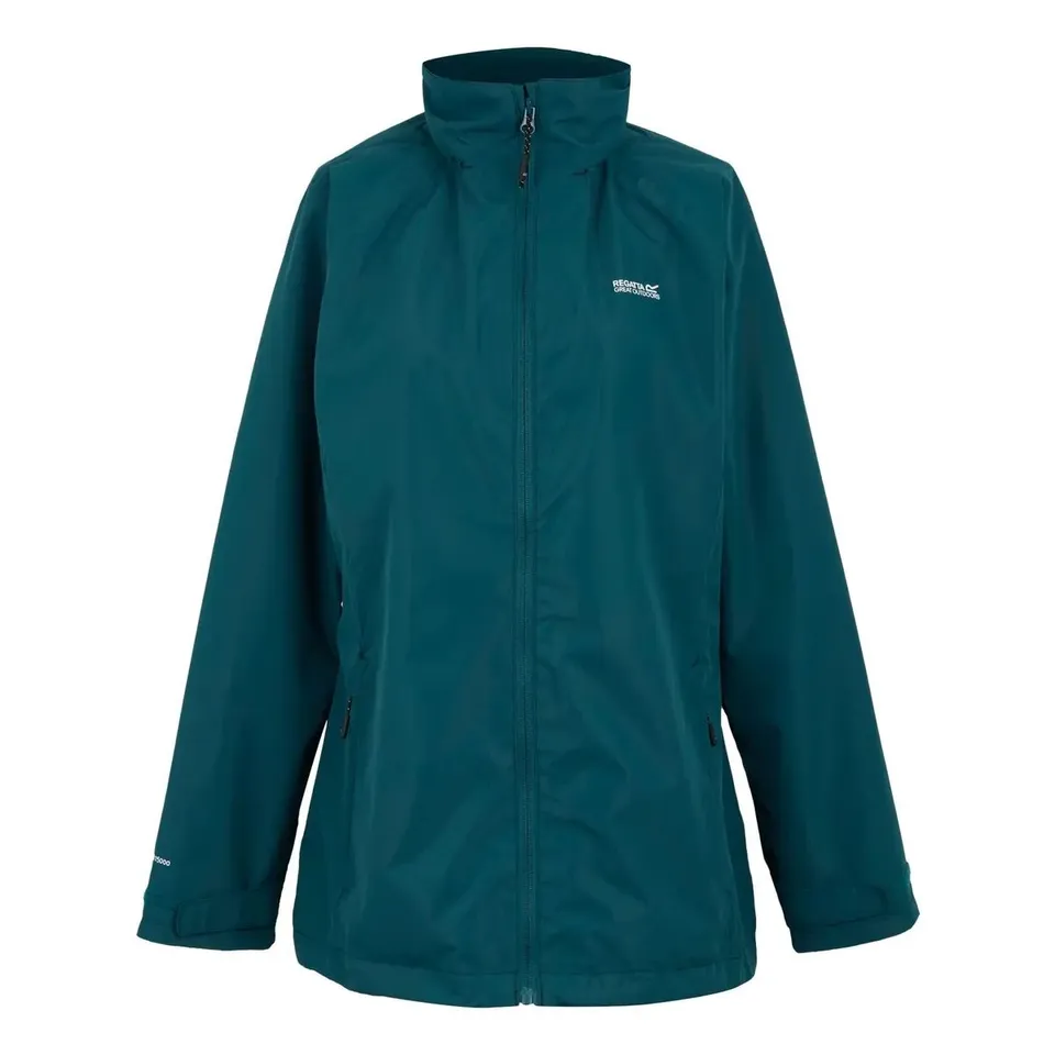 BRAND NEW REGATTA WOMEN'S DAYSHA II WATERPROOF JACKET IN MOROCCAN BLUE - UK 20